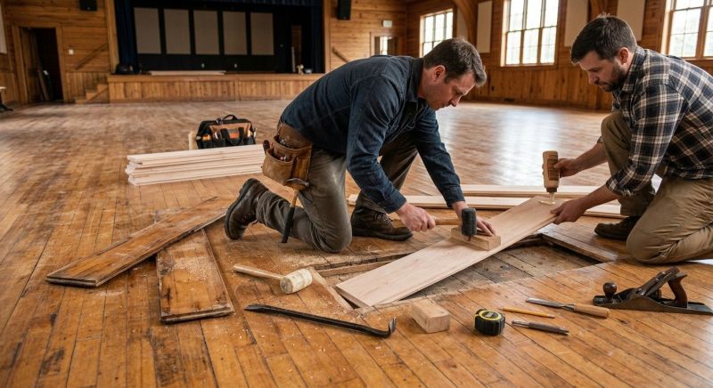 Dance Floor Construction